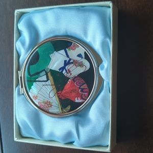 Korean compact mirror. New with box